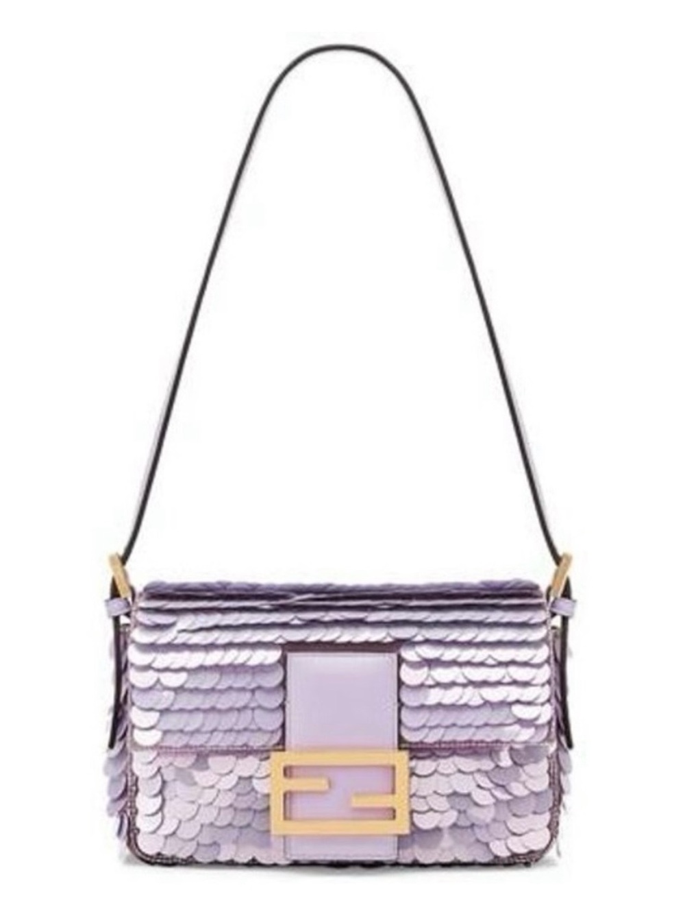 Fendi 1997 Lilac Sequin Mini